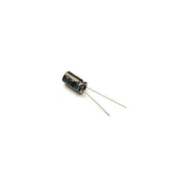 10uf 100v 10 µf Radial d:6mm h:11mm