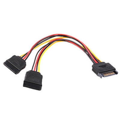 Cable alimentation SATA Male vers 2 Femelle