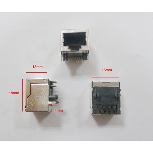 Connecteur RJ45 court femelle a souder