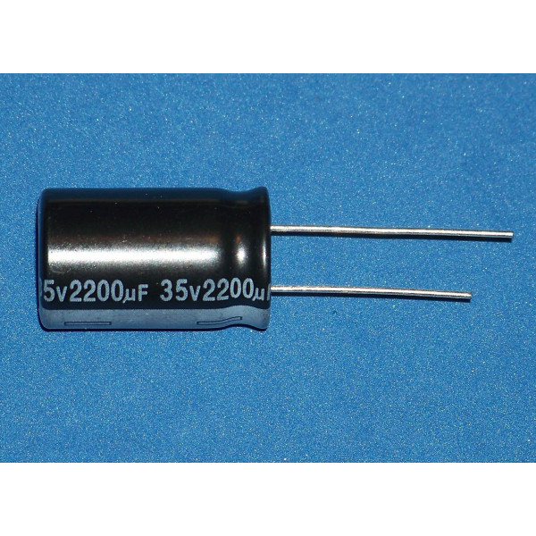 2200uf 35v 2200 µf Radial d:13mm h:26mm