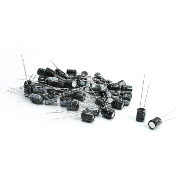 470uf 10v 470µF radial d:6mm h:8mm
