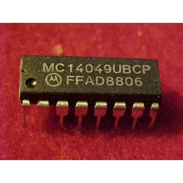 MC14049 UBCP 6x Porte inverseur Equivalent CMOS 4049