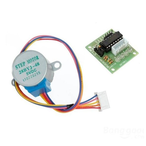Moteur Pas a Pas 4 phase(5 cable) avec carte controleur ULN2003