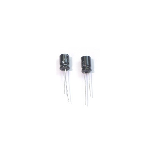 220µF 10v 220uf radial d:5mm h:7mm