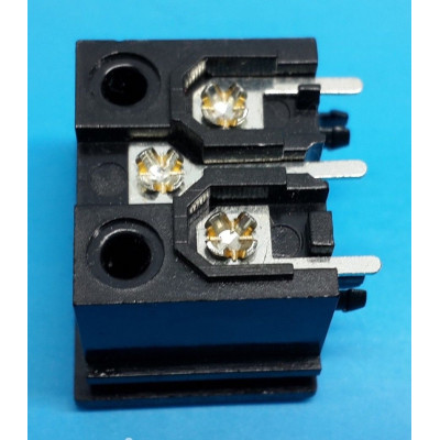 Connecteur d'alimentation Tréfle AC250V 2.5A IEC320 C6 Male 3 broches