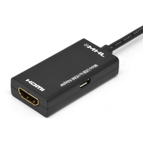 Adaptateur de câble Micro USB pour téléphone Android, TV, PC