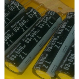 680uf 63v 680 µF Radial d:12.5mm h: 40mm Rubycon