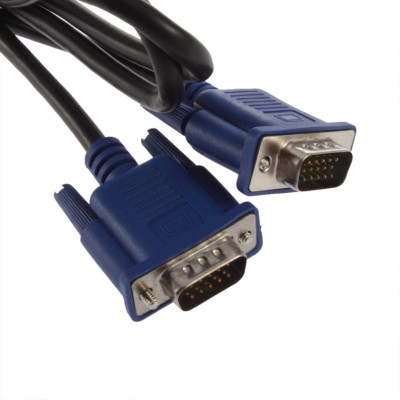 Cable VGA Male vers VGA Male 15 Pin Male 5Ft 1.50 métres
