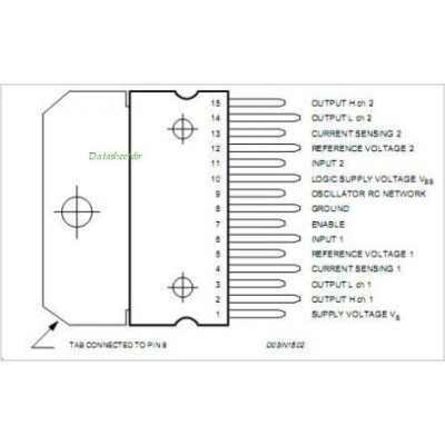 L295 Dual switch mode solenoid driver