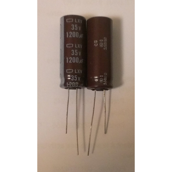 1200uf 35v 1200µf Radial d:12.5mm h:35mm