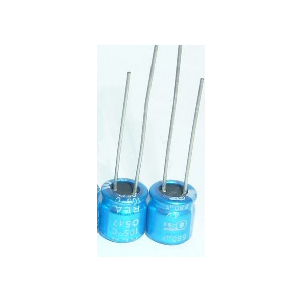 680µF 4v 680 uf radial d:8mm h:8mm ultra Low ESR