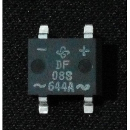 Pont de diode, redresseur DF08S 1A 800V boitier SOP