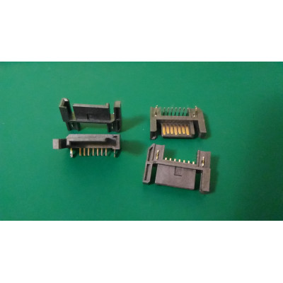 Connecteur SATA 7 Pin male traversant