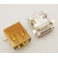 Connecteur micro HDMI femelle 19 pins 2 lignes (2 broches verticales et 2 broches horizontales pour fixation)
