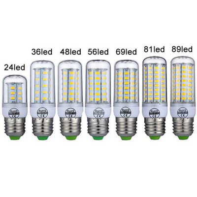 E27 Ampoule 81 LED Blanc 220v 8W