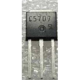 C5707 - 2SC5707 Transistor bipolaire NPN 8A 50V  TO-220F