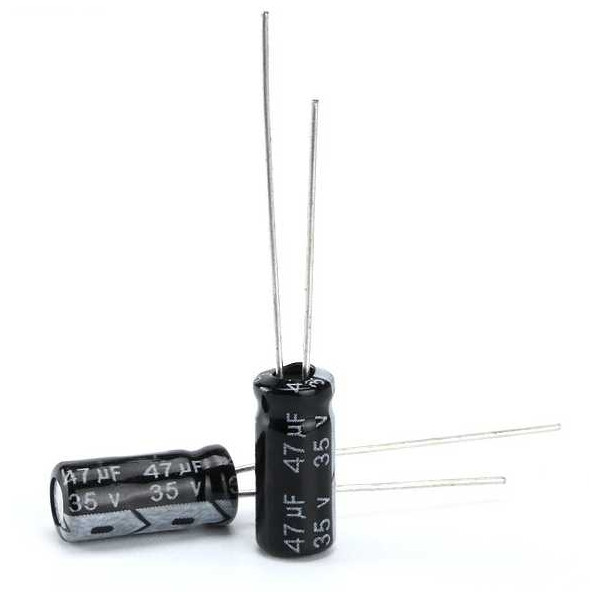47uf 35v 47µf Radial d:5mm h:11mm