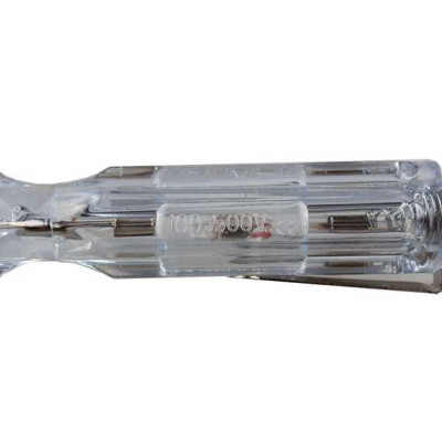Tournevis plat testeur de tension 100-500VAC