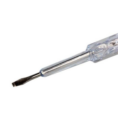 Tournevis plat testeur de tension 100-500VAC