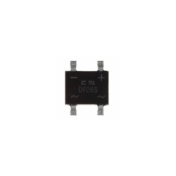 Pont de diode, redresseur DF06S 1A 600V boitier SOP