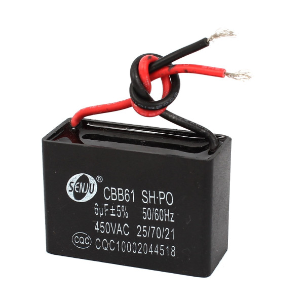 6uf 450v 6 µF CBB61 Condensateur de démarrage