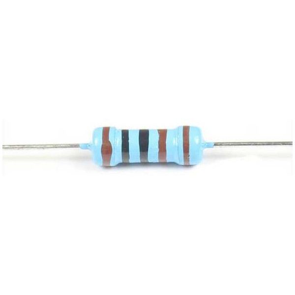 Résistance couche métallique 10ohm 10 ohm 10R 1/2watt 1%