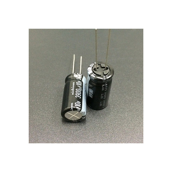 3900uf 10v 3900 µF radial d:12.5mm h:25mm Nichicon