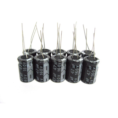 47uf 160v 47µf Radial d:13mm h:20mm