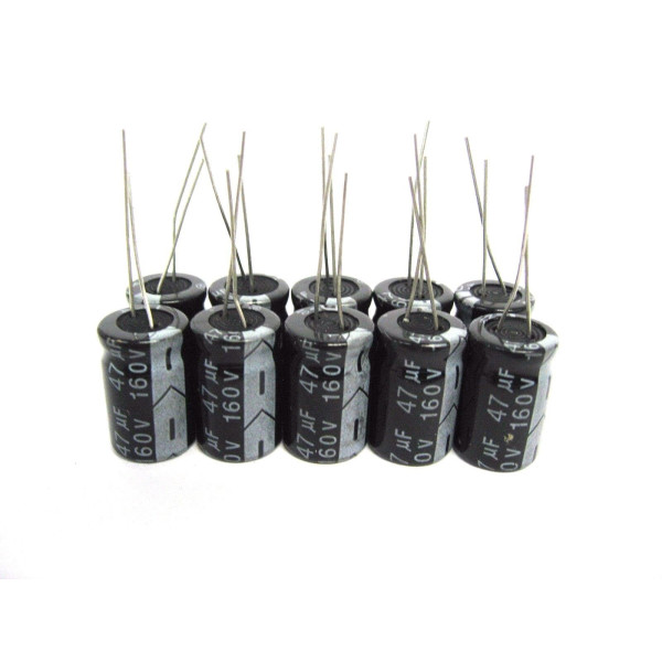 47uf 160v 47µf Radial d:13mm h:20mm