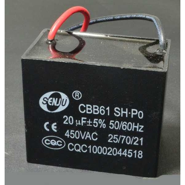 20uf 450v 20 µF CBB61 Condensateur de démarrage