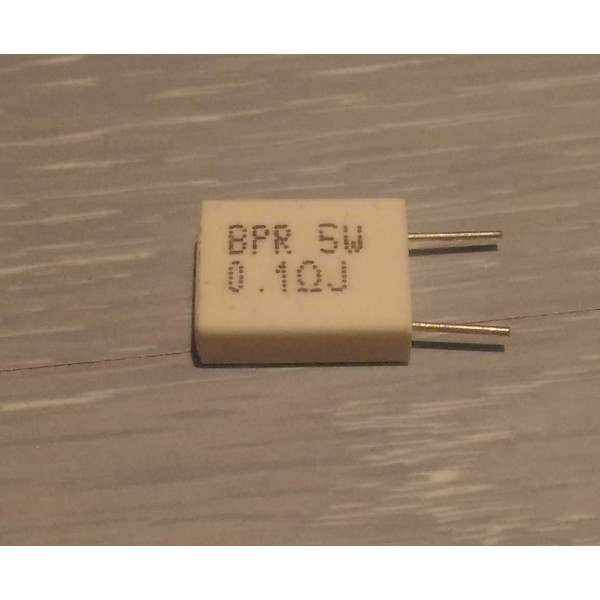Résistance de Puissance Verticale 0.1 ohm BPR56 5W 5%