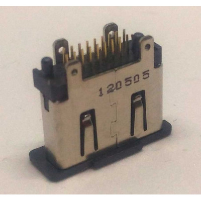 Connecteur HDMI femelle 4 points de fixation traversant