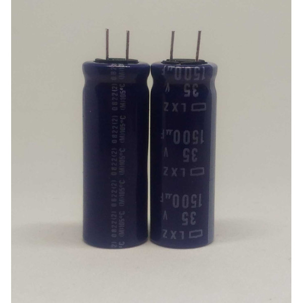 1500uf 35v 1500µf Radial d:13mm h:35mm 105°C Nippon