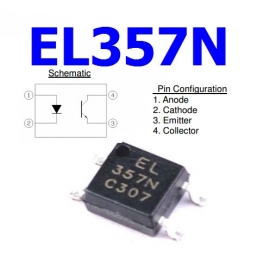 EL357 - EL357N - EL357NC Optocoupleur - Photocoupleur