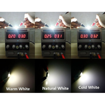 LED 1w CREE Haute Puissance Blanc froid 8500K