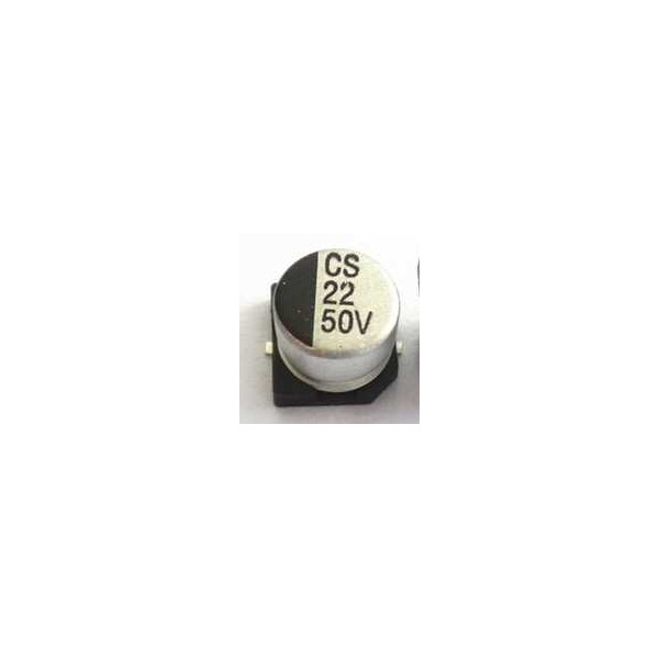 Condensateur 22uF 50V 22 µF SMD 6.3x5.4mm Aluminium