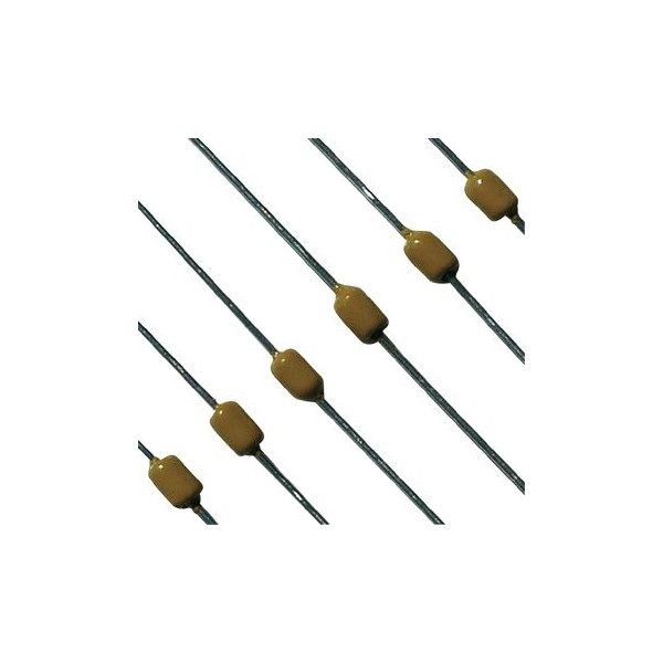 Condensateur Céramique monolithique axial 220pf 50v 20%