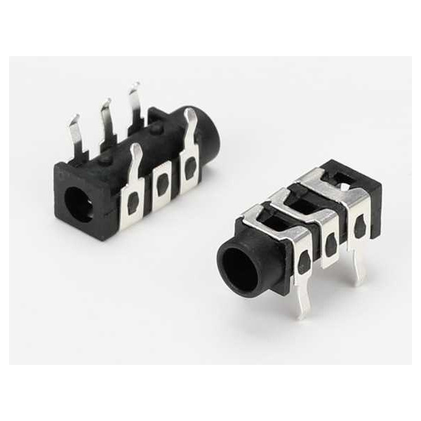 Connecteur Jack Stéréo 3.5mm femelle a souder sur CI