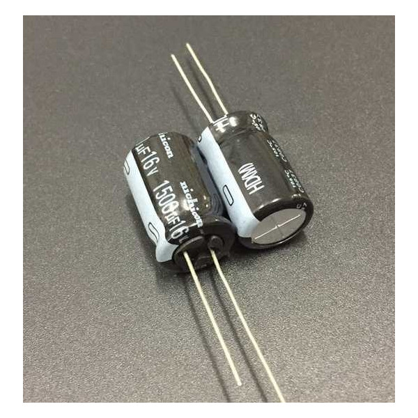 1500uf 16v 1500 µf Radial d:12.5mm h:20mm nichicon