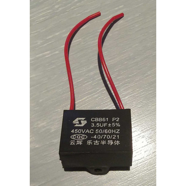 3.5uf 450v 3,5µF CBB61 Condensateur de démarrage