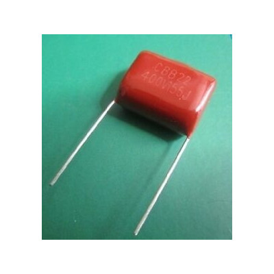 Condensateur CBB 400V  1,5uF 1500nF 155j 5%