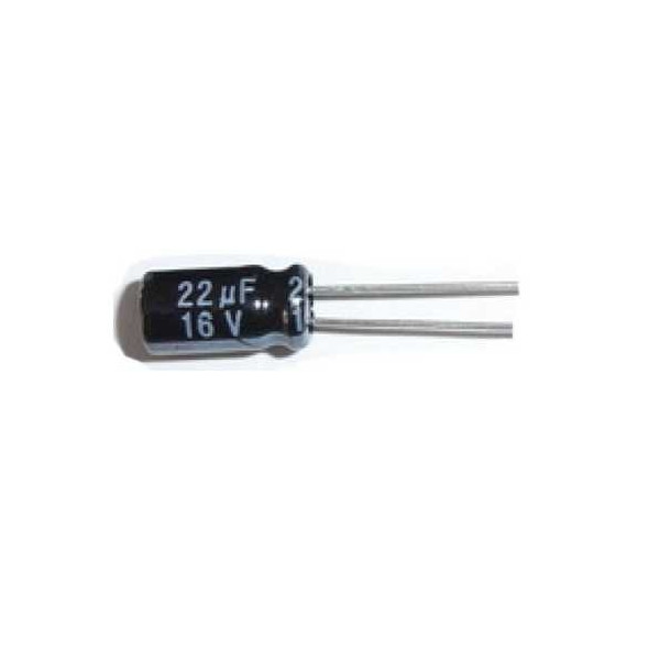 22uf 16v 22 µf Radial d:4mm h:7mm