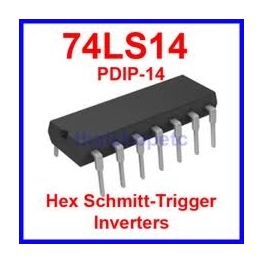 74LS14N Hex schmitt- inverseur