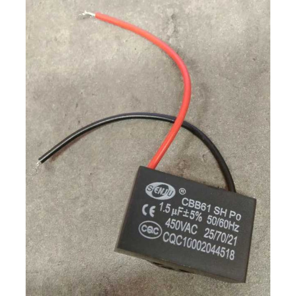 1.5uf 450v 1,5µF CBB61 Condensateur de démarrage