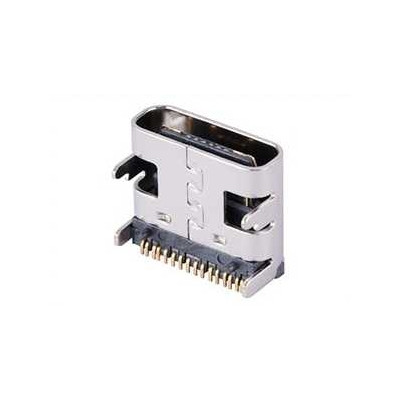 Connecteur Femelle USB Type C a souder SMT fixation 4 broches verticales