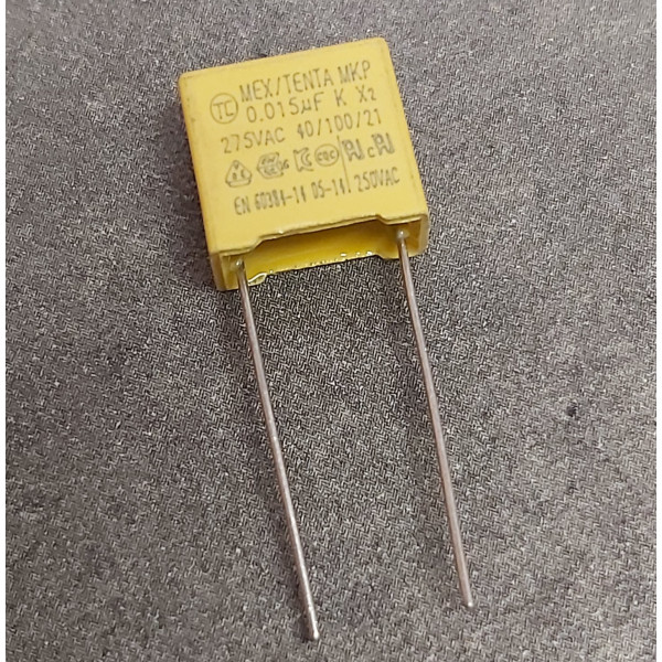 0.015uF 275v 15nf Polypropyléne MKP-X2 Empattement 10mm