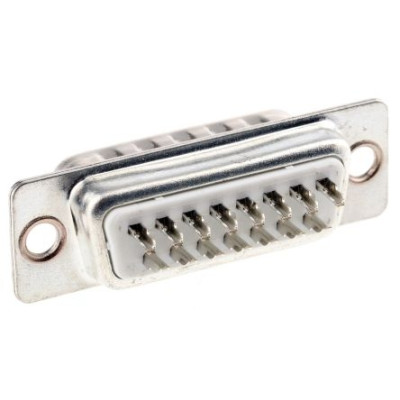 Connecteur DB15 male a souder sur fils