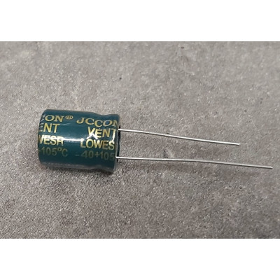 220uf 50v 220 µf Radial d:10mm h:13mm JCCON Low ESR