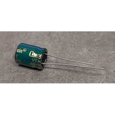 220uf 50v 220 µf Radial d:10mm h:13mm Chongx  Low ESR