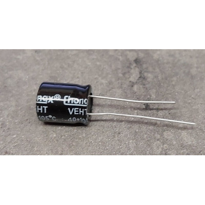 220uf 50v 220 µf Radial d:10mm h:13mm Chongx